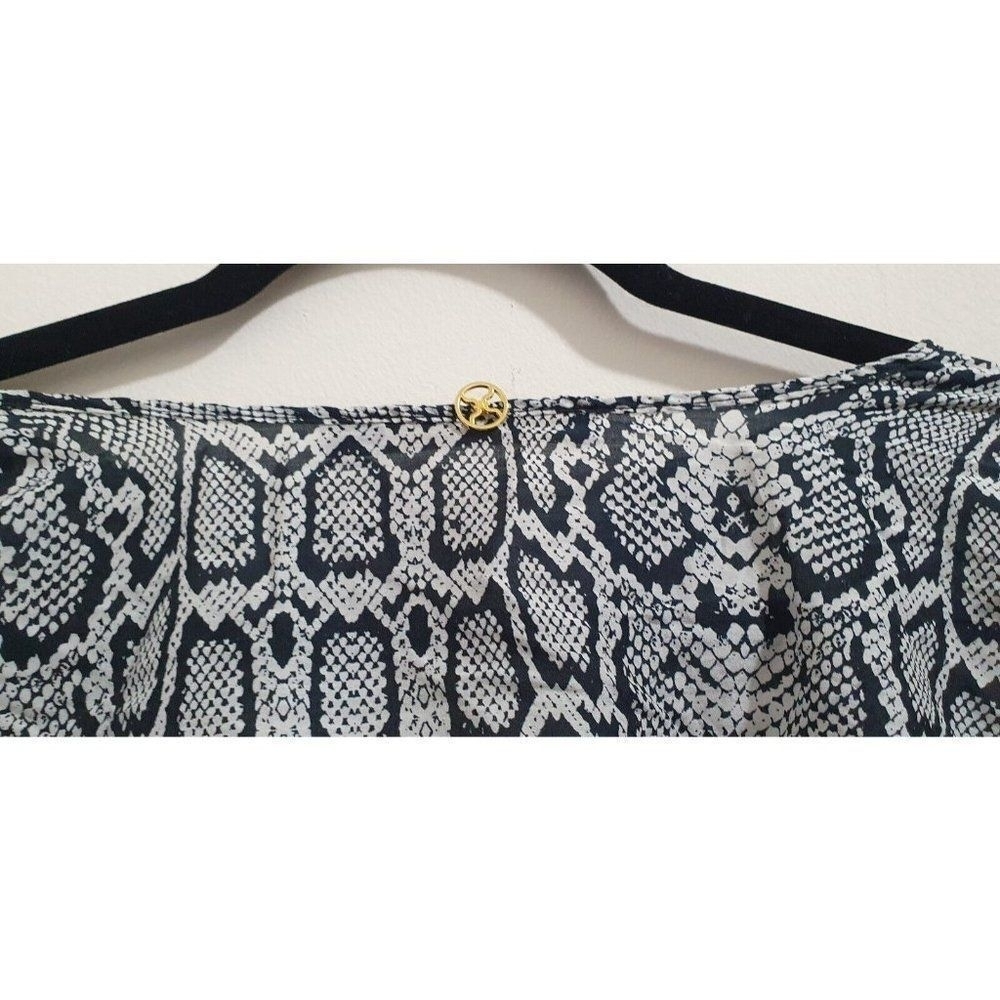 VixSphinx Snake-Print Short Coverup - Picture 8 of 8